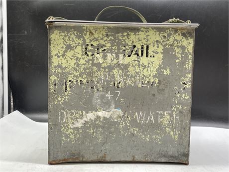 EARLY CPR WATER CARRY CASE COOLER