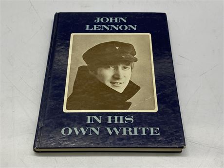 JOHN LENNON IN HIS OWN WRITING - SIGNED (NO COA (AS IS))