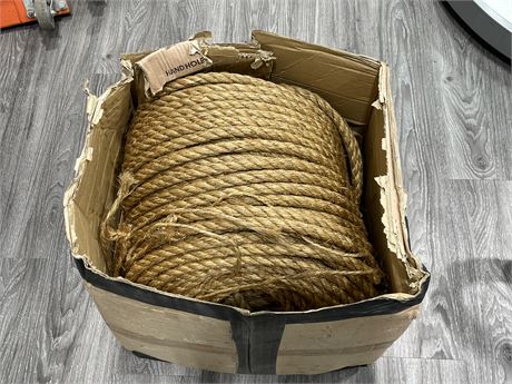 APPRX 500 FEET OF 5/8” ROPE