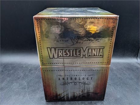 RARE - WWE WRESTLEMANIA COMPLETE ANTHOLOGY 1985 - 2006 - DVD