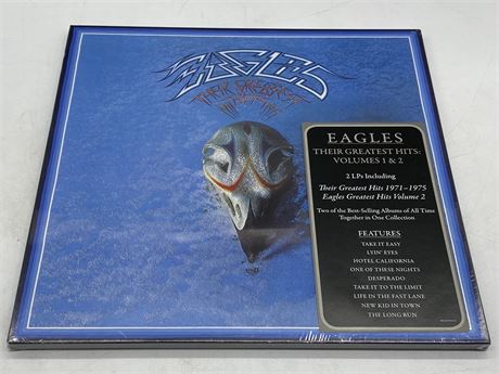 SEALED EAGLES - THEIR GREATEST HITS VOLUMES 1 & 2 (2LP)