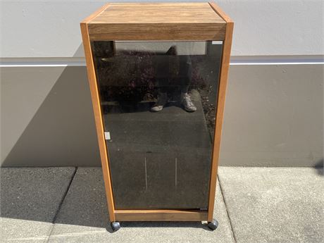 1970s RECORD STAND/MEDIA UNIT (3ft8” tall)