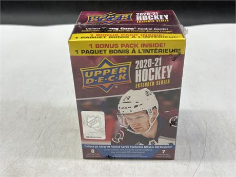 SEALED 2020/21 UD NHL CARD BOX