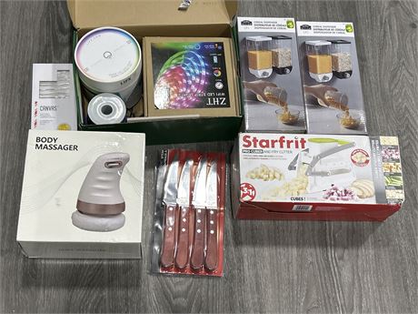 MISC. HOME GOODS LOT - MOST ARE NEW IN BOX