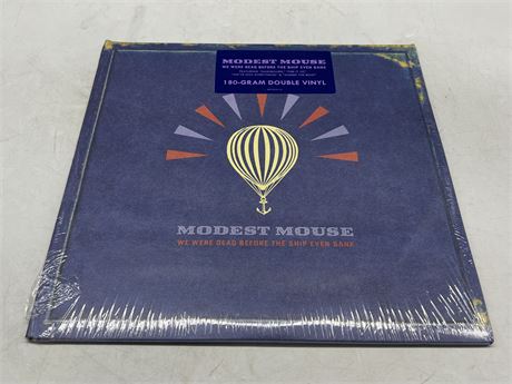 SEALED - MODEST MOUSE - WE WERE DEAD BEFORE THE SHIP EVEN SANK 2LP