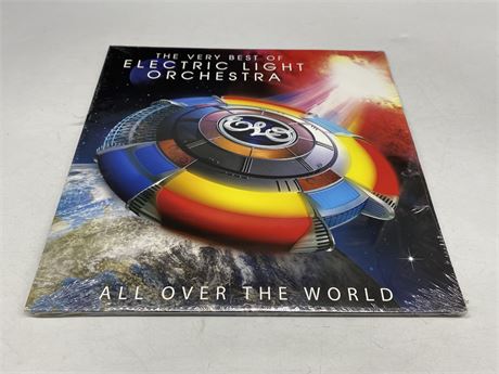 SEALED - ELECTRIC LIGHT ORCHESTRA - ALL OVER THE WORLD DOUBLE VINYL