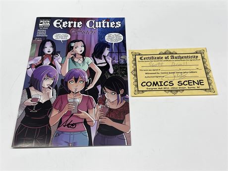 SIGNED EERIE CUTIES IN SISTERS - BY SCOTT DUVALL