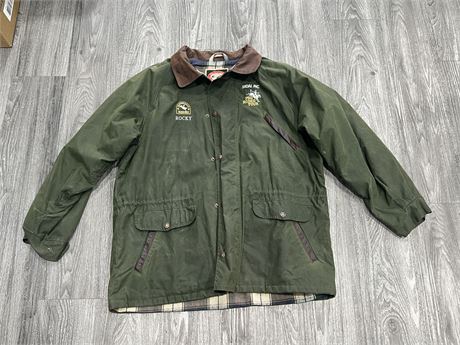 VINTAGE CLOVERDALE RODEO JACKET - AUSTRALIAN OUTBACK COLLECTION - SIZE LG