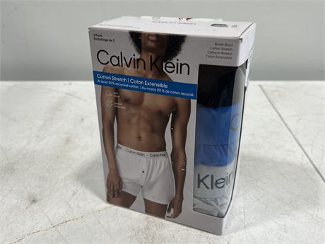 (NEW) CALVIN KLEIN 3 PACK BOXER SET SIZE XL