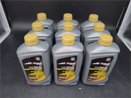 (9) SYNTHETIC MOTOR OIL OW20