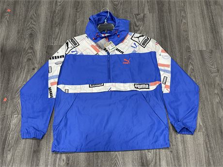 (NEW WITH TAGS) PUMA RELAXED FIT JACKET SIZE L