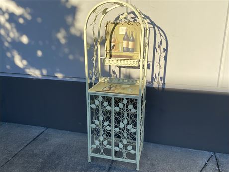 DECORATIVE WINE BOTTLE HOLDER / STAND (6ft tall)