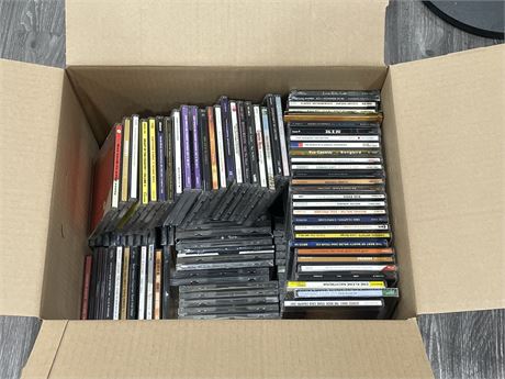 BOX OF MISC CDS - FEW SEALED