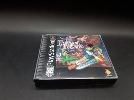 BEYOND THE BEYOND - VERY GOOD CONDITION - PLAYSTATION
