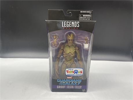 MARVEL GUARDIANS OF THE GALAXY LEGEND SERIES GROOT FIGURE