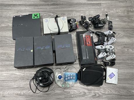 MISC SYSTEMS / CORDS / CONTROLLERS & ECT - UNTESTED AS IS