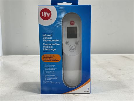 (NEW) LIFE BRAND INFRARED CLINICAL THERMOMETER