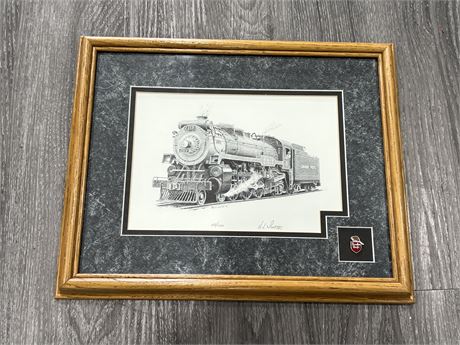SIGNED / NUMBERED CANADIAN PACIFIC PRINT (16”x12.5”)