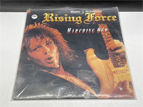 YNGWIE J. MALSTEEN’S - RISING FORCE/MARCHING OUT - EXCELLENT (E)