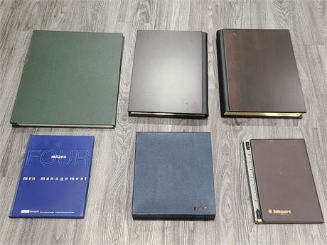 SKETCH BOOKS AND NOTE PADS