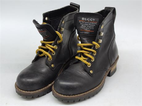 NEW BUGGY BOOTS - MADE IN FRANCE - LEATHER SIZE 35