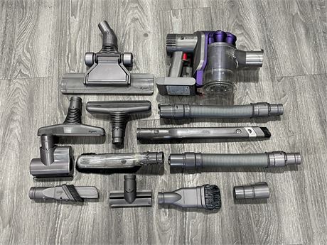 LOT OF DYSON PARTS AND ACCESSORIES