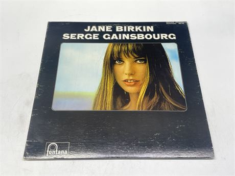 JANE BIRKIN - SERGE GAINSBOURG - VG+