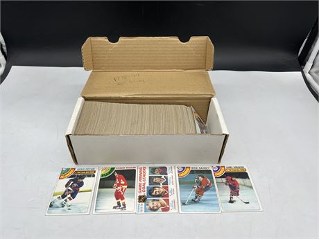 1978-79 NHL TOPPS CARDS (NOT COMPLETE)