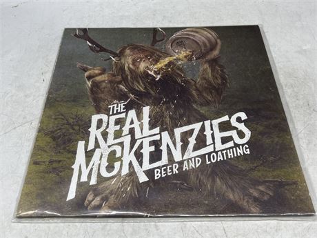 THE REAL MCKENZIES - BEER & LOATHING - NEAR MINT (NM)