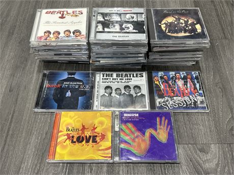 LOT OF MOSTLY BEATLES CD’S + OTHERS