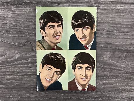 RARE 1964 BEATLES POST CARD MADE IN GERMANY - NICE CONDITION