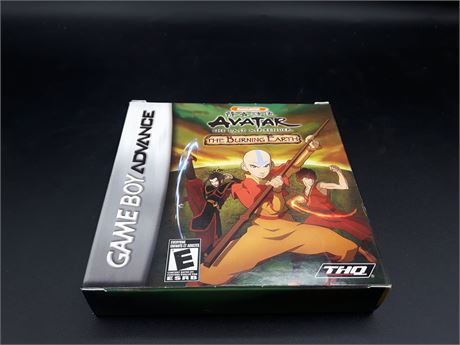 AVATAR BURNING EARTH - VERY GOOD CONDITION - GBA