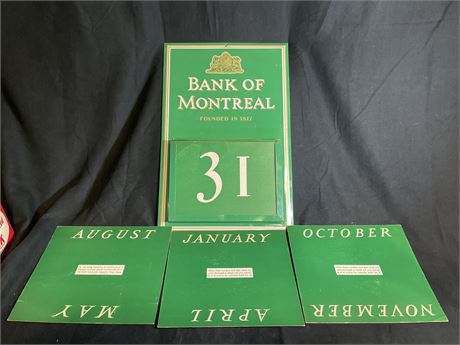 1966 BANK OF MONTREAL CALENDAR