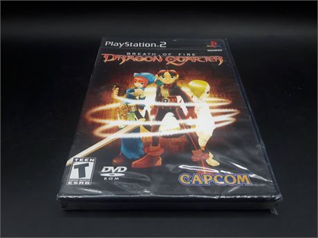 SEALED - BREATH OF FIRE DRAGON QUARTER - PS2