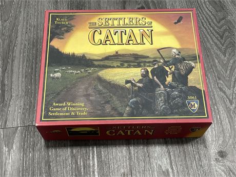 SETTLERS OF CATAN BOARD GAME