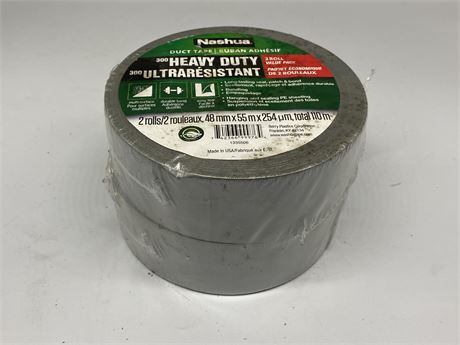 2 ROLLS OF DUCT TAPE