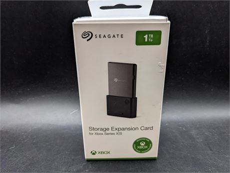 RARE - SEAGATE 1 TB STORAGE EXPANSION PACK - XBOX SERIES X / S - MINT CONDITION