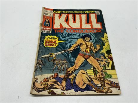 KULL THE CONQUEROR #1 - PARTIALLY DETACHED COVER