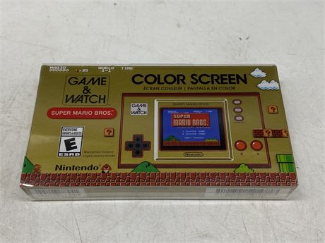 SEALED GAME AND WATCH - SUPER MARIO BROS
