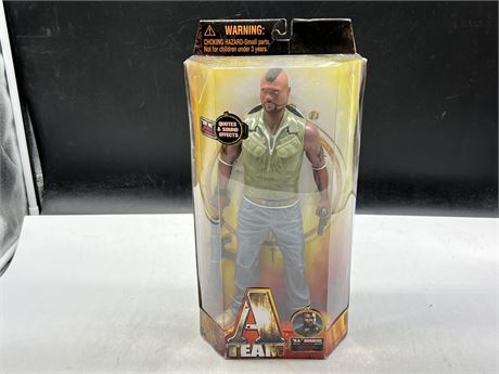 A TEAM “BA BARACUS” ACTION FIGURE IN PACKAGE (13”)
