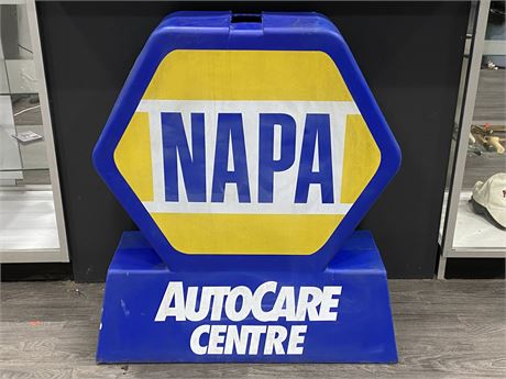 NAPPA AUTOCARE CENTRE DOUBLE SIDED ADVERTISING DISPLAY (30.5”X36”)