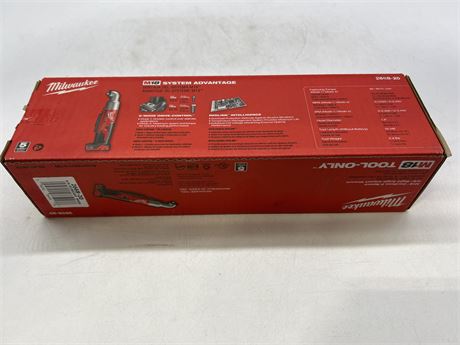 MILWAUKEE M18 CORDLESS 2-SPEED 3/8” RIGHT ANGLE IMPACT WRENCH - NEW IN BOX
