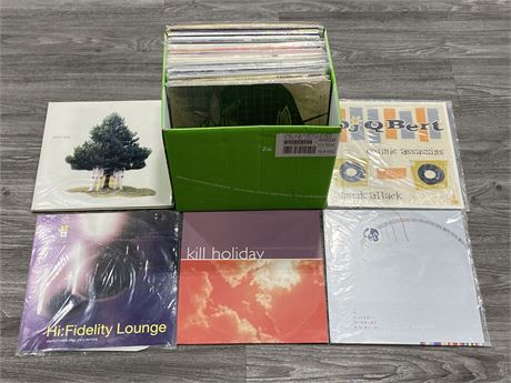 LOT OF MISC. RECORDS - JAZZ, ELECTRONIC, TECHNO ETC. (CONDITION VARIES)