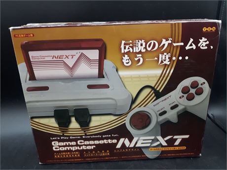 JAPANESE GAME CASSETTE COMPUTER IN BOX - VERY GOOD CONDITION