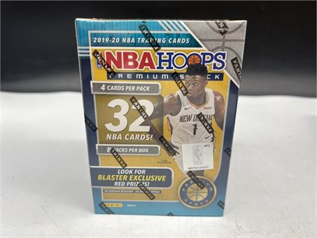 SEALED 2019/20 NBA HOOPS PANINI CARD BOX