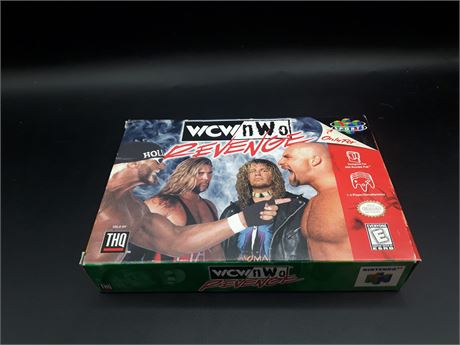 WCW / NWO REVENGE - CIB - EXCELLENT CONDITION - N64