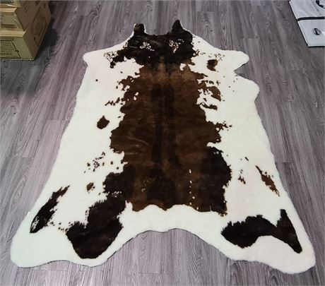 FAUX COW RUG