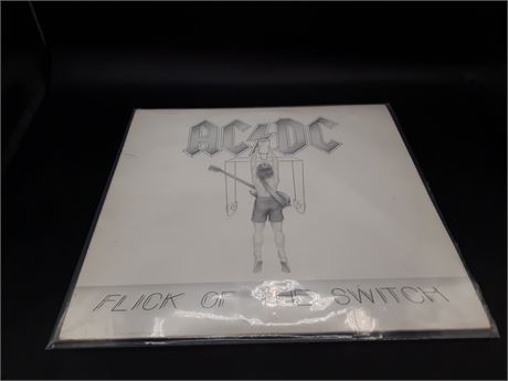 RARE - AC/DC - PROMO COPY - EXCELLENT CONDITION (E) - VINYL