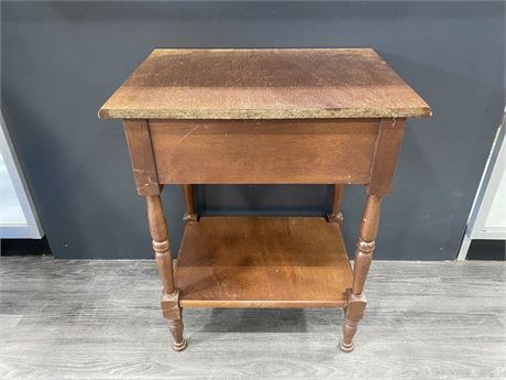 MCM NIGHT STAND TABLE 19”x14”x24”