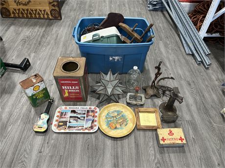 LARGE LOT OF ASSORTED VINTAGE ITEMS